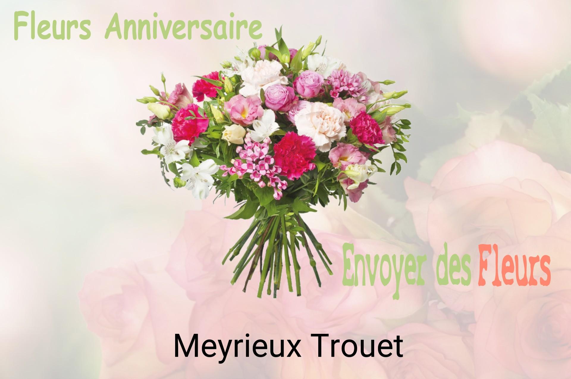 Bouquet de fleurs d’anniversaire livré à Meyrieux-Trouet